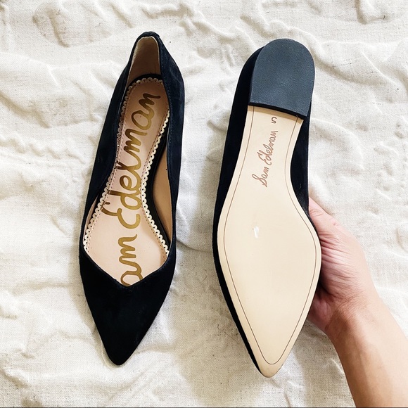 Sam Edelman Suede Riza Flats Size 5 New $110 - Picture 6 of 6
